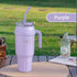 SITARAYURI 1.4liter Insulated Stainless Steel Tumbler with Handle & Straw – Leak-Proof Travel Mug for Hot & Cold Drinks