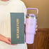 SITARAYURI Leak-Proof Insulated Stainless Steel Tumbler with Dual-Lid & Handle 900ml