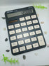Renzdo KC-2878B 12-Digit Desktop Calculator – Large LCD & Dual Power