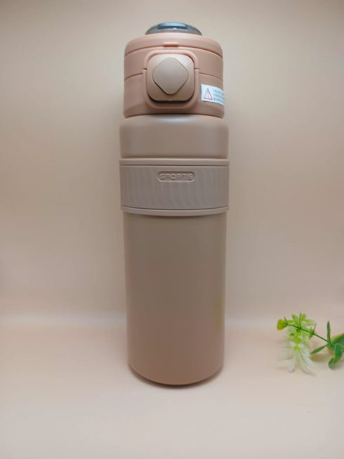 316 Stainless Steel Dual-Drink Insulated Water Bottle with Straw & Sip Lid 800ml