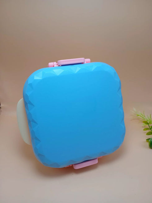 900ml Geometric Bento Lunch Box - Leakproof & Microwave Safe Food Container