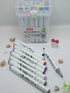 36-Piece Dual Tip Art Marker Set - Professional Alcohol-Based Sketch Pens for Artists & Students