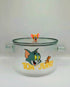 Tom and Jerry Glass Ramen & Serving Bowl with Lid