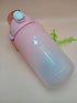 Gradient Sports Water Bottle - 1000ml Frosted Large Capacity Gym Flask