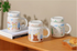 Cartoon Ceramic Mug with Lid - Adorable Bear, Rabbit & Cat Animal Designs