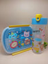 Cute Cartoon Bento Lunch Box with Matching Water Bottle Set | Leak-Proof Kids School Tiffin Box with Spoon