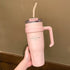 SITARAYURI 1182ml Premium Insulated Travel Tumbler with Handle & Straw