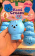 kawaii mshaped hand cream in containers