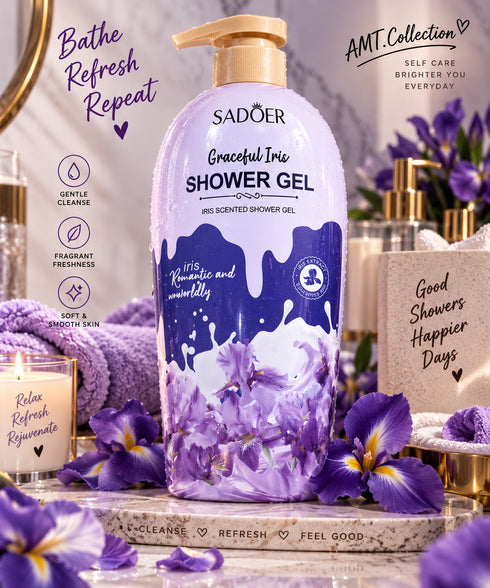 Luxury Fragrance Shower Gel Collection – Hydrating Body Wash Set 1000gm