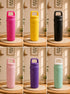 Pastel Aesthetic Tumblers & Water Bottles | Eco-Friendly Gym Flask Water Bottle with Loop Handle – 2 Flask