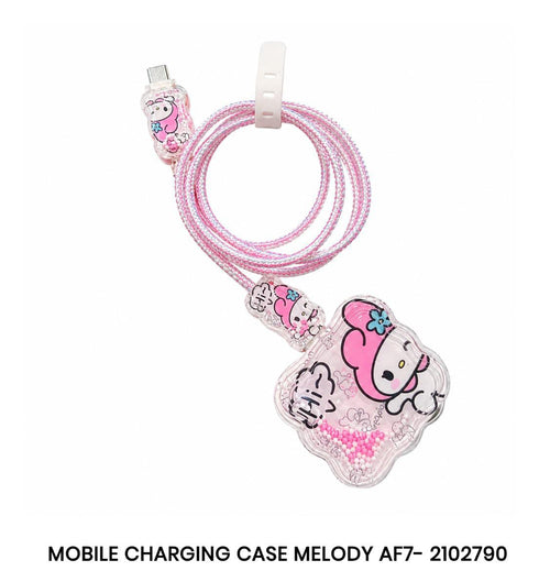 Kuwaii Mobile Charging Cover - Cute & Protective Cable Protector Set