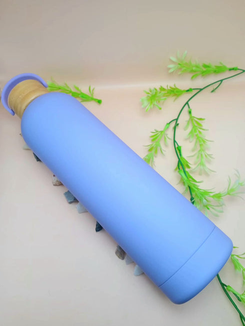Matte Soft-Touch Vacuum Insulated Stainless Steel Water Bottle - 750ml