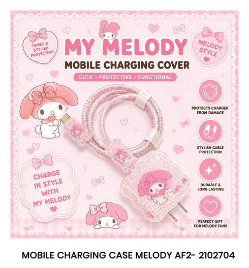 Kuwaii Mobile Charging Cover - Cute & Protective Cable Protector Set