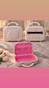 Adorable Mini Travel Suitcase & Hard-Shell Makeup Vanity Case