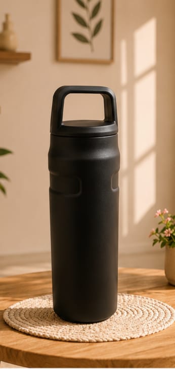 Pastel Aesthetic Tumblers & Water Bottles | Eco-Friendly Gym Flask Water Bottle with Loop Handle – 2 Flask