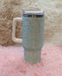 Pearl sparkling insulated tumbler