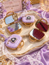 Double-Sided Pocket Mirror Keychain with Bag Charm