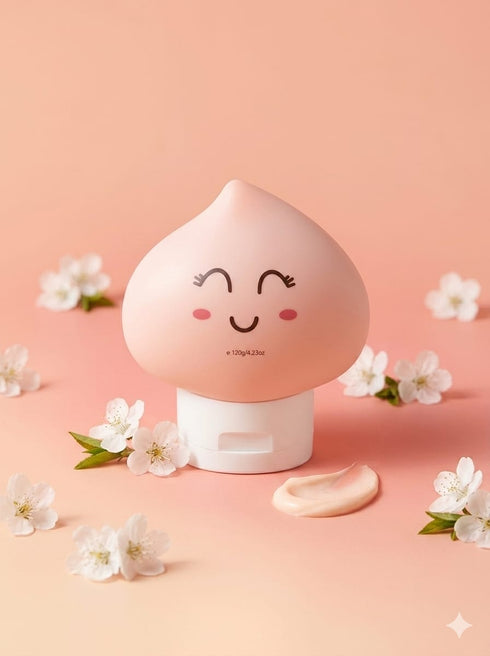 kawaii mshaped hand cream in containers