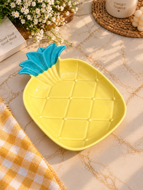 Cute Fruit-Shaped Ceramic Dipping Bowls – Mini Porcelain Sauce Dishes, Snack Platters & Jewelry Trinket Trays for Aesthetic Kitchen Decor