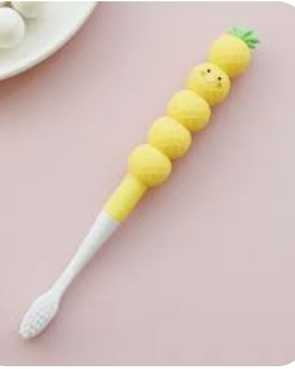 Cute Fruit Skewer Kids Toothbrush | Ultra-Soft Bristles