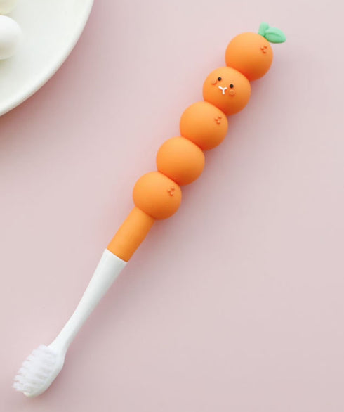 Cute Fruit Skewer Kids Toothbrush | Ultra-Soft Bristles