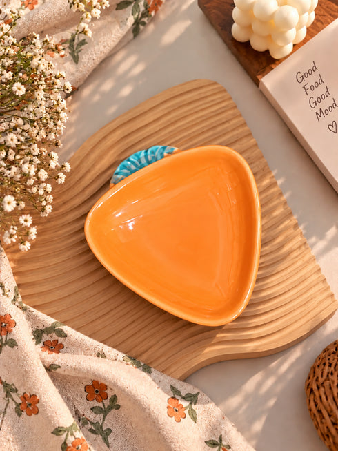 Cute Fruit-Shaped Ceramic Dipping Bowls – Mini Porcelain Sauce Dishes, Snack Platters & Jewelry Trinket Trays for Aesthetic Kitchen Decor