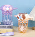 Kawaii-style airplane-shaped water bottle