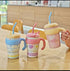 Cute Stainless Steel Kids Tumbler with Handle & Straw | Insulated Leakproof Travel Mug for School, Home & Outdoor Use (Pink & Blue)
