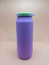 Stainless Steel Vacuum Insulated Water Bottle - "Cola Can" Style Tumbler with Carrying Loop