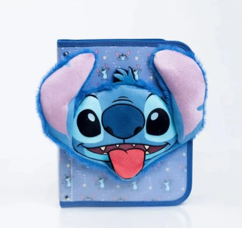 Pencil Case – 3-Tier Multi-Compartment School Stationery Organiser Set with Notebook and Colouring Pencils