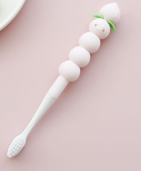 Cute Fruit Skewer Kids Toothbrush | Ultra-Soft Bristles