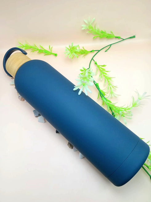 Matte Soft-Touch Vacuum Insulated Stainless Steel Water Bottle - 750ml