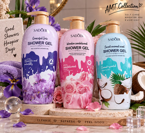 Luxury Fragrance Shower Gel Collection – Hydrating Body Wash Set 1000gm