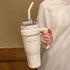 SITARAYURI 1182ml Premium Insulated Travel Tumbler with Handle & Straw